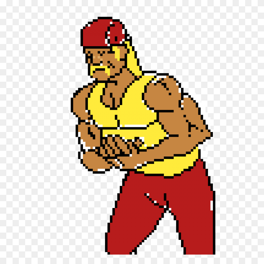 1200x1200 Pixilart - Hulk Hogan Png