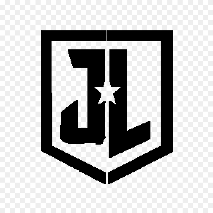 1080x1080 Pixilart - Justice League Logo PNG
