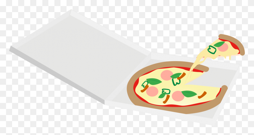 1513x750 Pizza Box - Pizza Box Clipart