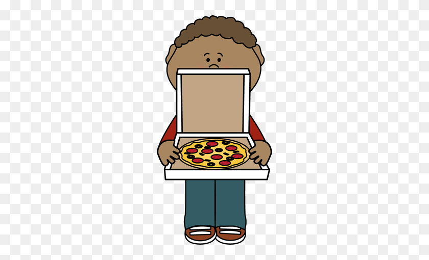 226x450 Пицца Картинки - Коробка Для Пиццы Клипарт