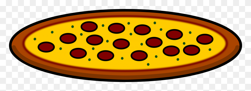 2400x751 Pizza Clip Art Image Free - Pie Images Clipart