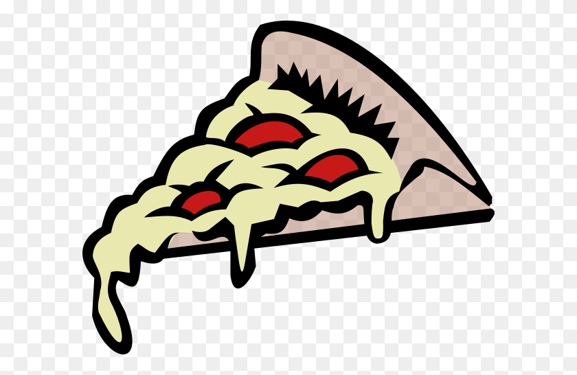 600x486 Pizza Clipart Png For Web - Pizza Clipart PNG