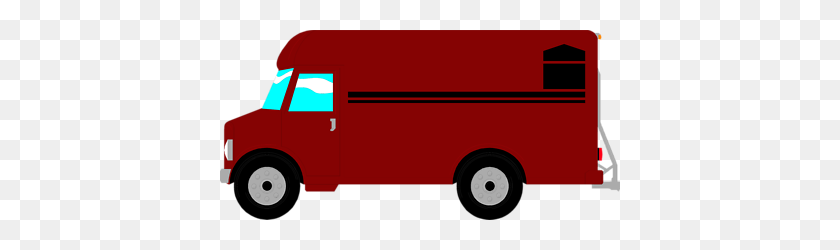 400x190 Pizza Delivery Truck Clipart Free Clipart - Weaving Clipart