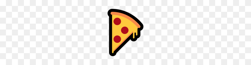160x160 Pizza Emoji En Microsoft Windows Anniversary Update - Pizza Emoji Png