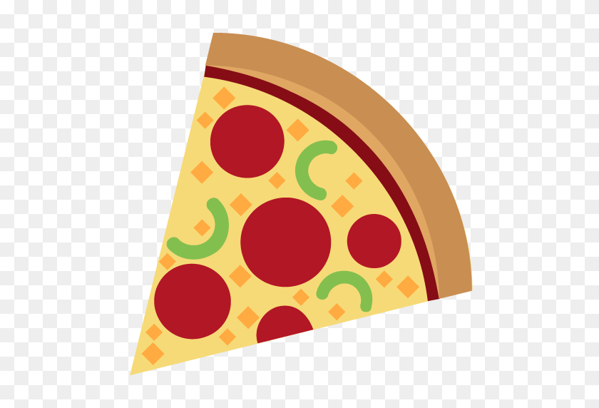 512x512 Pizza Emoji Vector Icono De Descarga Gratuita Vector De Logotipos Gráficos De Arte - Pizza Png Imágenes Prediseñadas