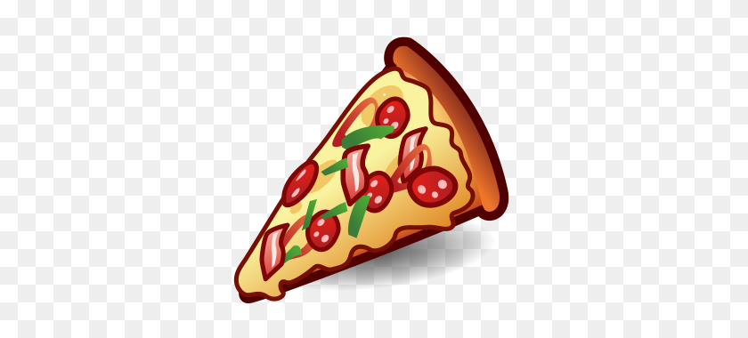 320x320 Pizza Emojidex - Pizza Emoji Png