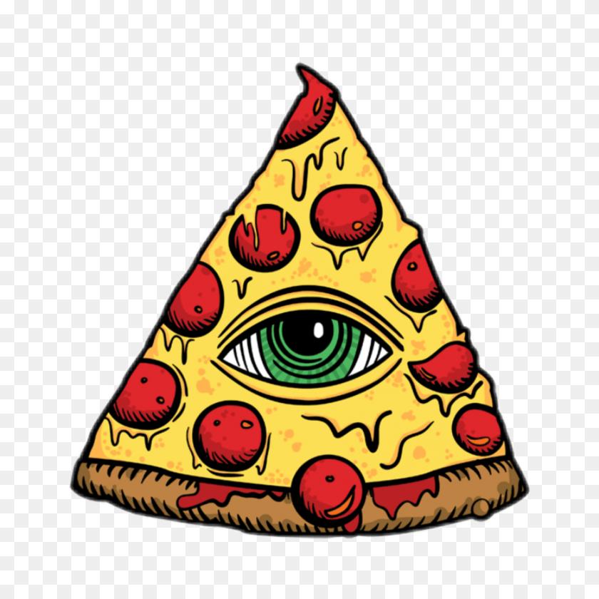 1773x1773 Pizza Eye Illuminati Freetoedit - Illuminati Imágenes Prediseñadas