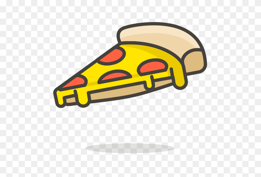 512x512 Пицца, Значок Еды Бесплатно Из Другого Набора Значков Эмодзи - Pizza Emoji Png