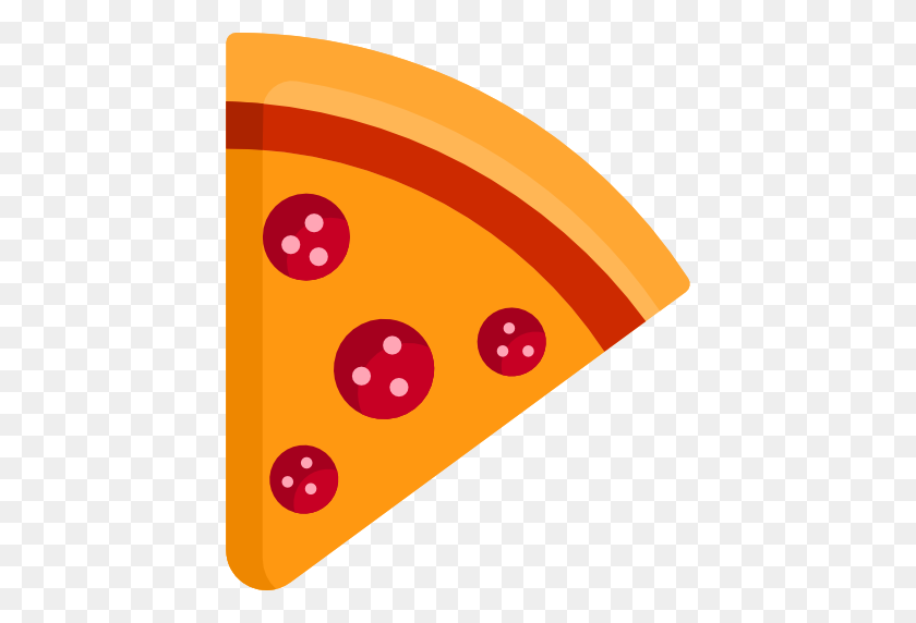 512x512 Значок Пицца Еда И Напитки Фрипик - Значок Пицца Png