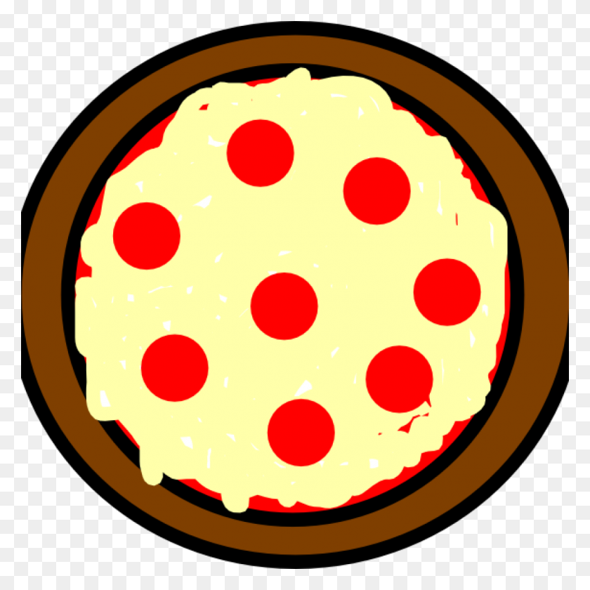 1024x1024 Скачать Бесплатно Клипарт Pizza Pie - Pizza Border Clipart
