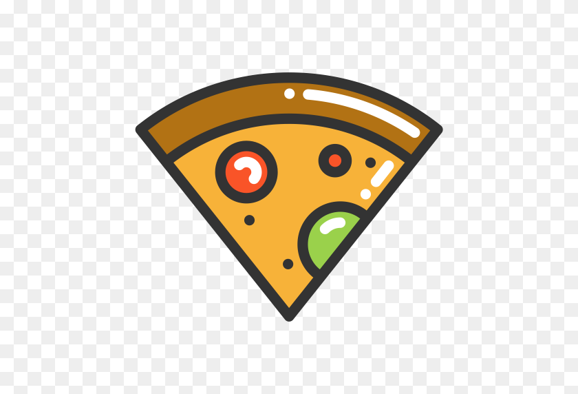 512x512 Иконка Пицца, Пицца, Фрукты В Png И Векторном Формате Бесплатно - Сердце Пицца Клипарт
