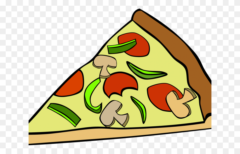 640x480 Pizza Slice Cartoon Free Download Clip Art - Pizza PNG Tumblr