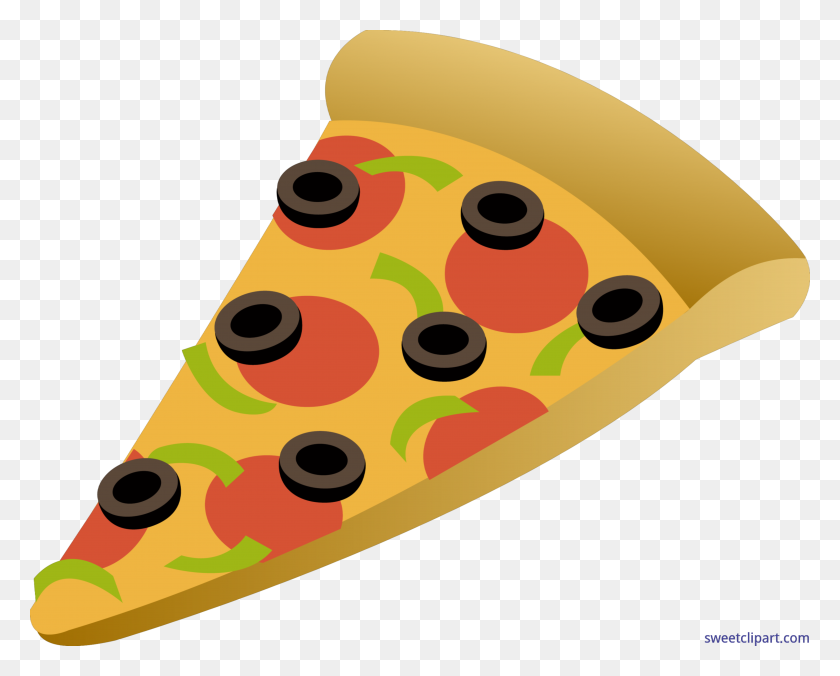 5307x4197 Pizza Slice Clip Art - Slice Clipart