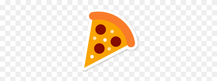 256x256 Pizza Slice Icon - Pizza Slice Clipart PNG