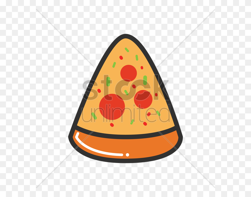 600x600 Pizza Slice Icon Vector Image - Pizza Slice PNG