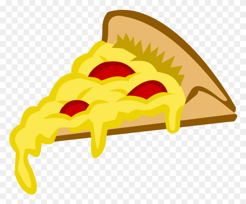 800x653 Pizza Slice Transparent Png - Pepperoni Pizza PNG