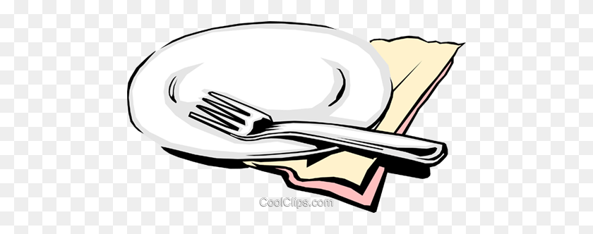 480x272 Place Setting Royalty Free Vector Clip Art Illustration - Place Clipart
