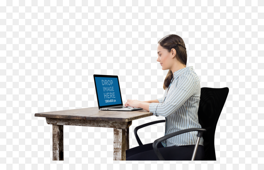 640x480 Placeit - Person Sitting PNG