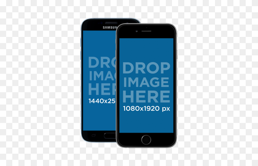 640x480 Placeit - Телефон Samsung Png