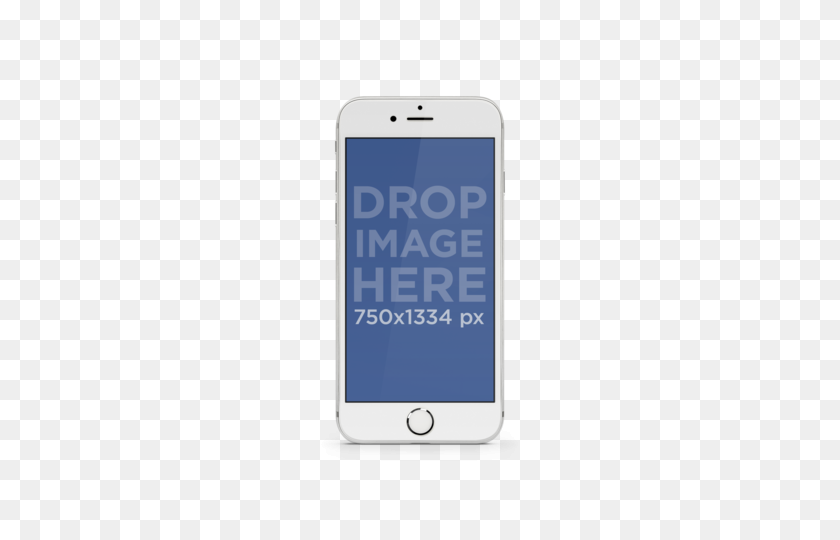 640x480 Placeit - White Iphone PNG