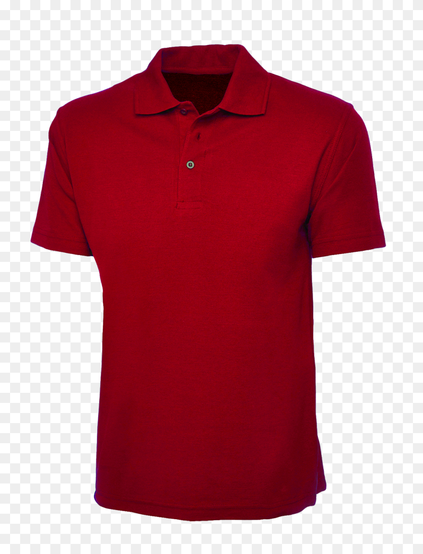 1120x1494 Plain Red Polo Shirt Cutton Garments - Red Shirt PNG