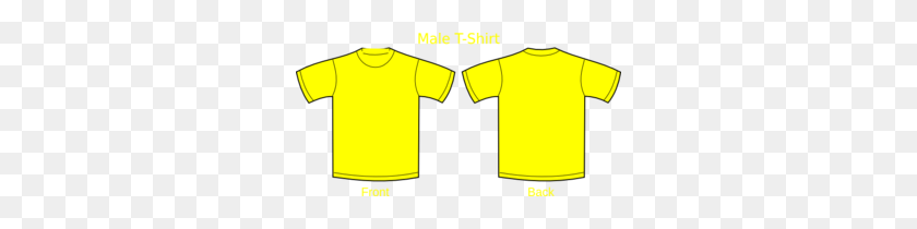 298x150 Plain T Shirts Yellow Clip Art - Yellow Shirt Clipart