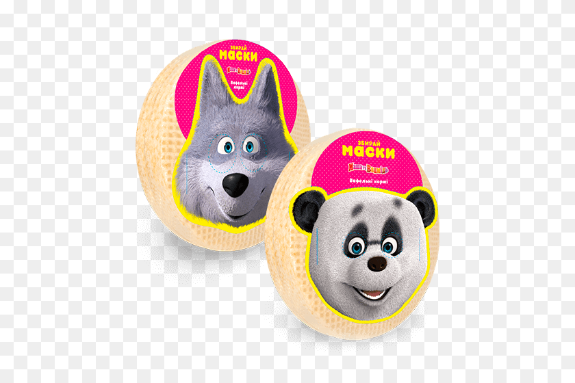 500x500 Plain Wafers G - Masha And The Bear PNG