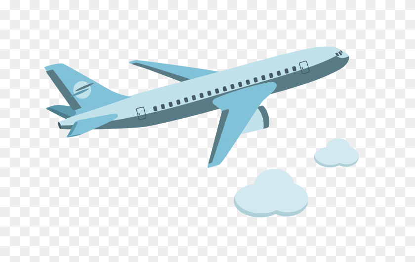 2733x1654 Plane Cartoon Png Png Image - Cartoon Plane PNG