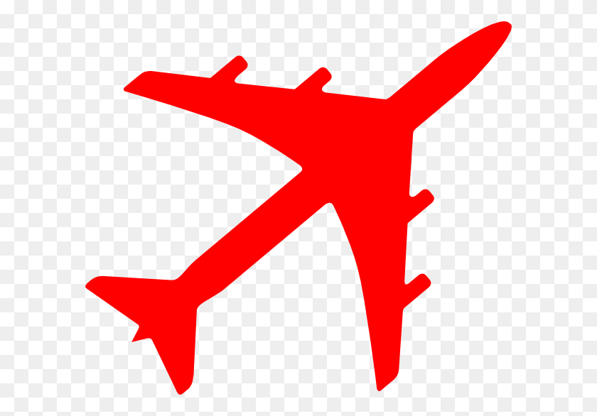 600x526 Plane Clipart Clip - Flying Airplane Clipart