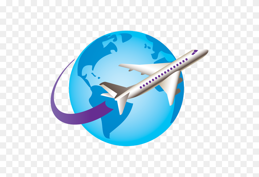 512x512 Plane Travel Flight Tourism Travel Icon Png - Airplane Icon PNG
