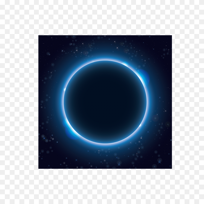 1500x1500 Planet Atmosphere Sky Wallpaper - Black Ring PNG