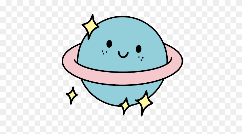480x407 Planet Cute Saturn Jupiter Uranus Neptune Smile Happy - Uranus Clipart