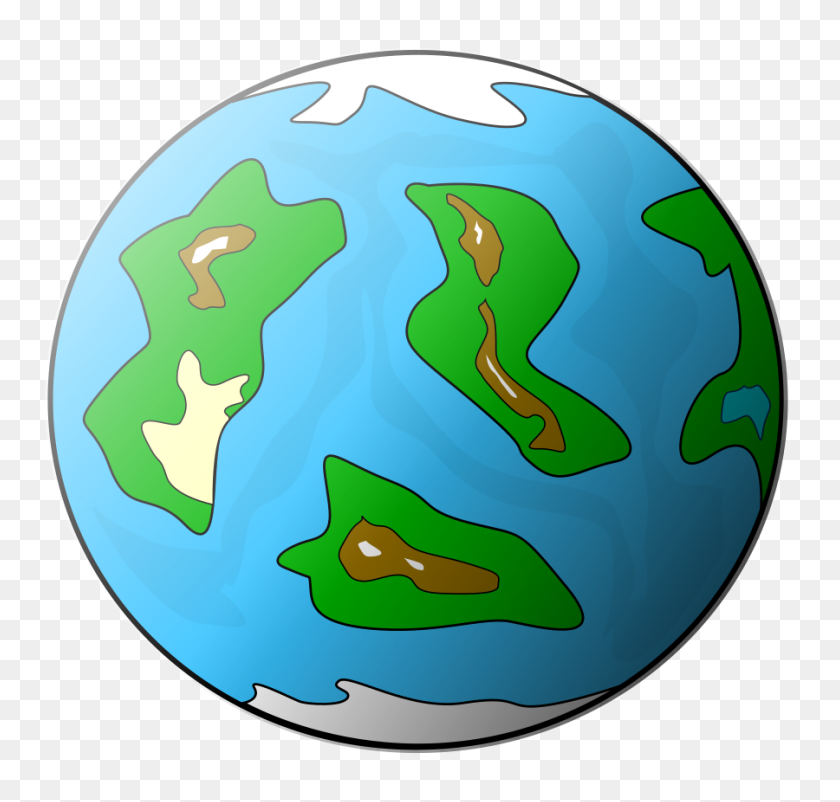 900x857 Планета Земля Картинки - Разнообразие Клипарт