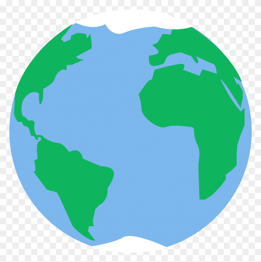2391x2400 Планета Земля Клипарт Карта Земли - Карта Азии Клипарт