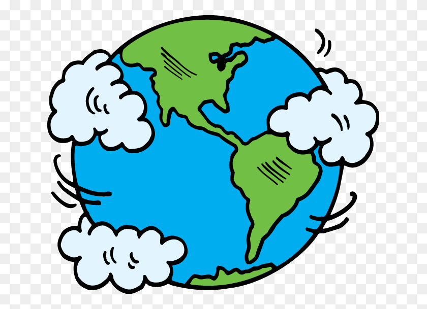 653x549 Planet Earth Clipart Happy Earth - World Globe Clipart