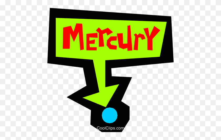 480x472 Planet Mercury Royalty Free Vector Clip Art Illustration - Mercury Clipart