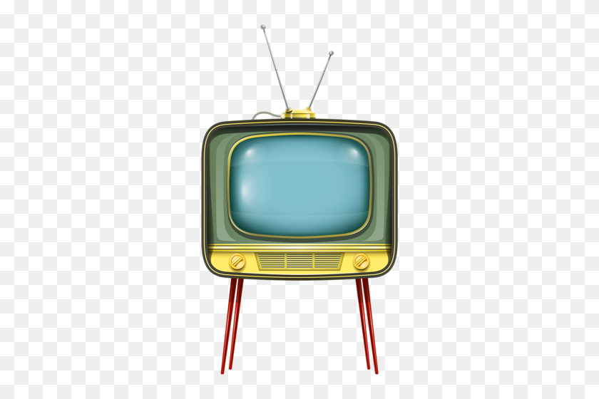 293x500 Planificador, Diario Y Pegatinas - Vintage Tv Png