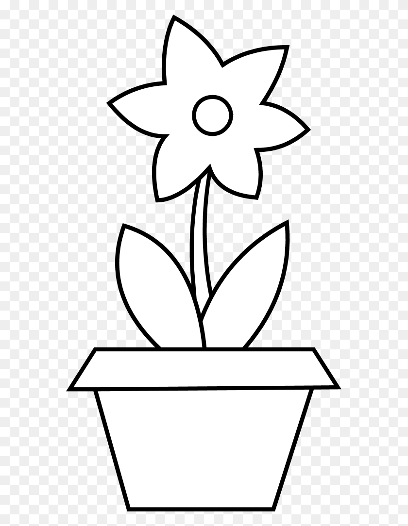 567x1024 Plant Clipart Colouring - Parts Of A Plant Clipart