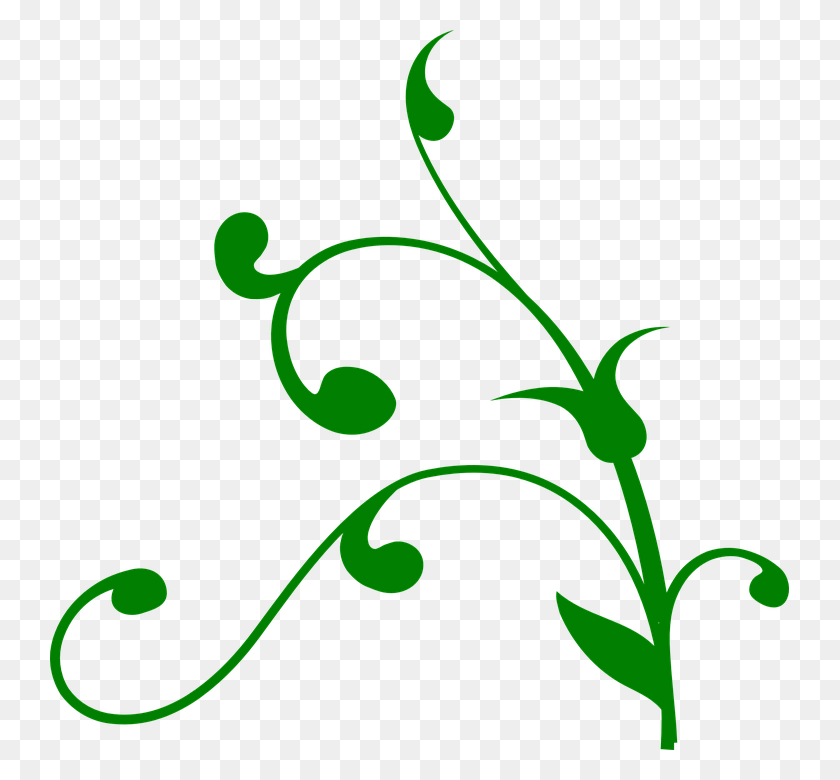 739x720 Plant Stems Clipart - Plant With Roots Clipart