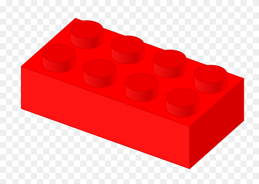 2000x1375 Plastic Brick, Red - Brick PNG