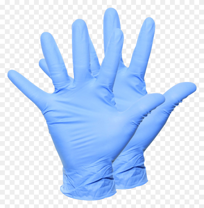 882x899 Plastic Gloves Transparent Png - Gloves PNG