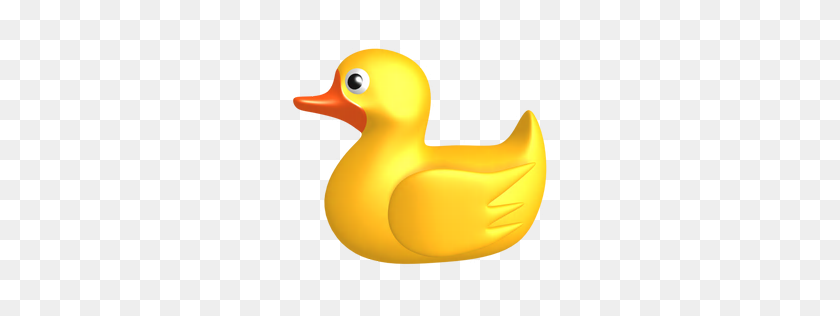 256x256 Plastic Model Duck Icon Free Printer Iconset Aha Soft - Duck PNG