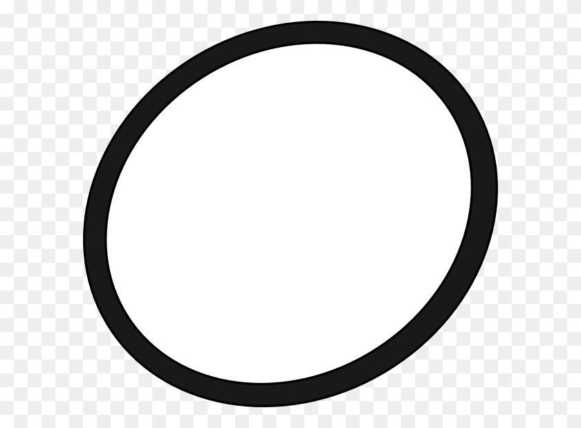 600x559 Plate Clipart Oval - Empty Plate Clipart