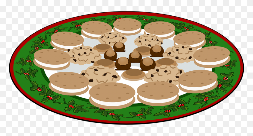 960x480 Plate Clipart Potluck Party - Party Food Clipart