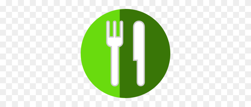 300x300 Plate Fork Knife Icon Clip Art - Plate And Fork Clipart