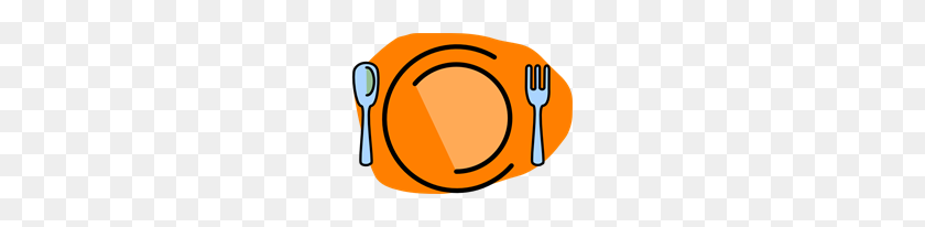 200x146 Plate, Fork, Spoon No Text Png, Clip Art For Web - Spoon And Fork Clipart