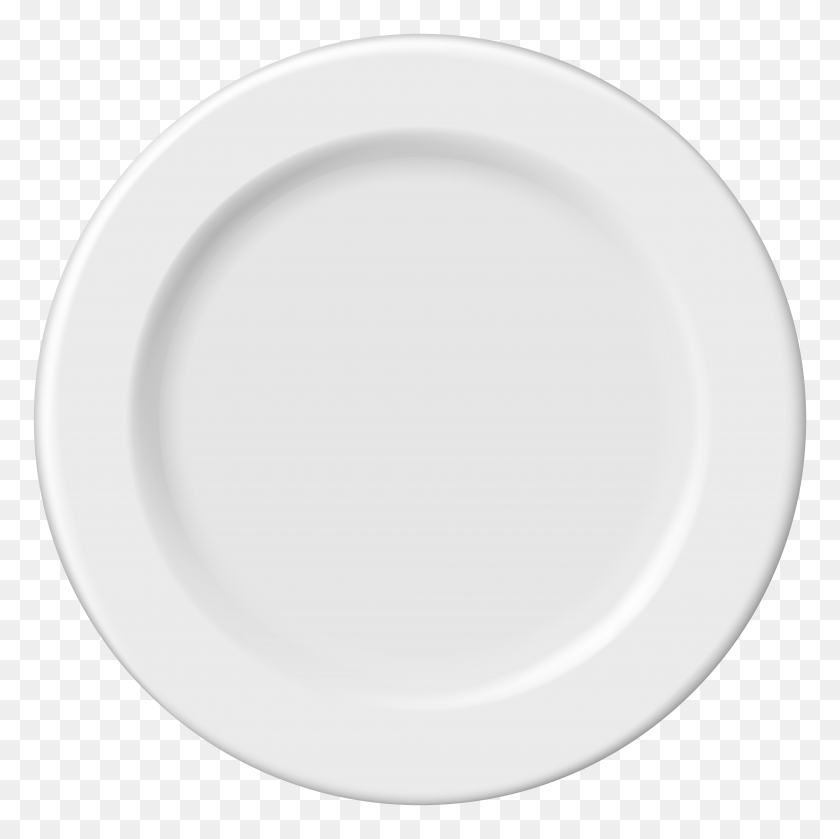 8000x8000 Plate Png Clip Art - Plate And Fork Clipart