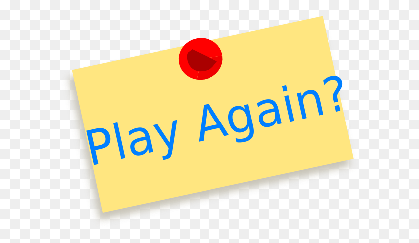 600x428 Play Again Button Png, Clip Art For Web - Play Clipart