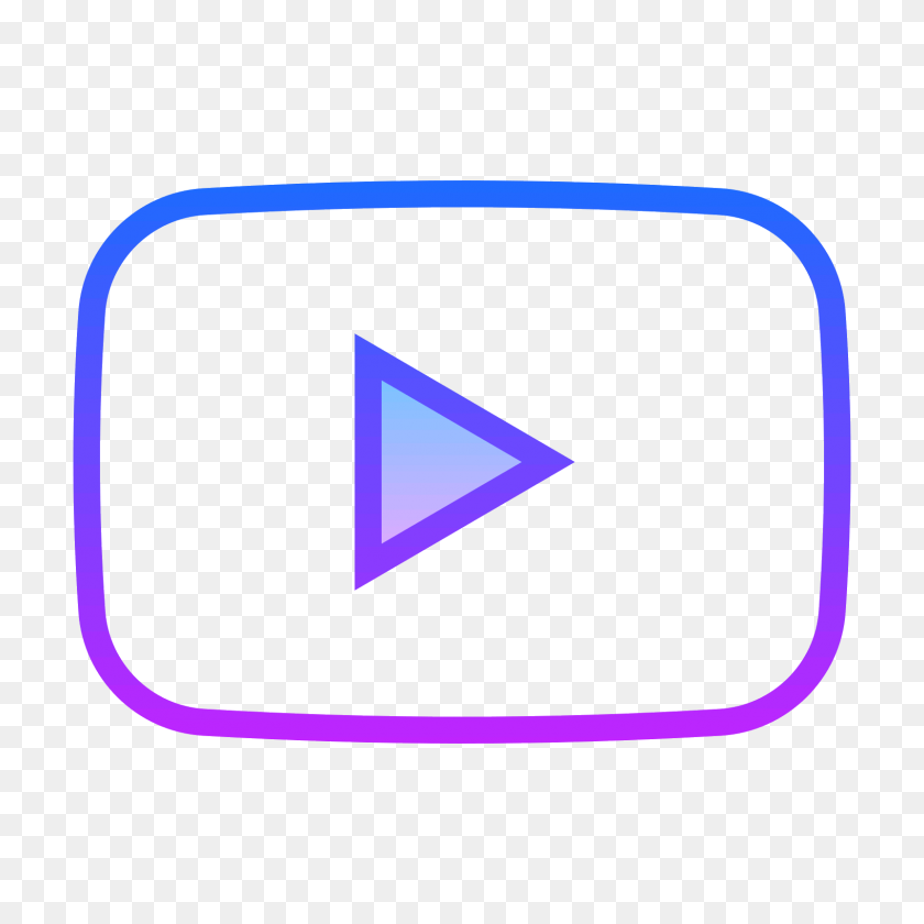 1600x1600 Play Button Icon - Like Button Youtube PNG