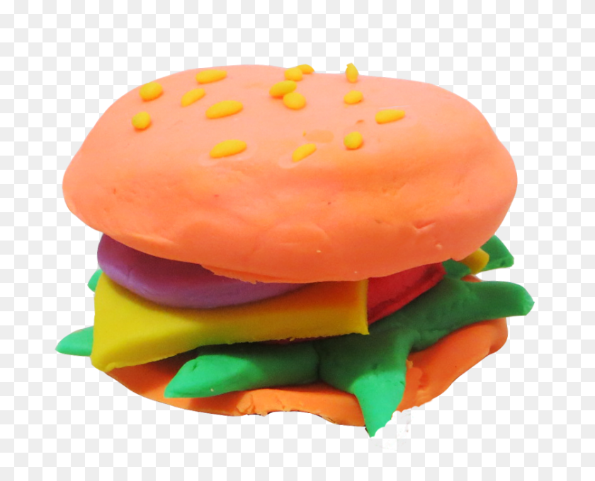 838x667 Play Doh Food How To Make Playdoh Food Burger With Playdough - Play Doh PNG